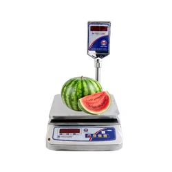 Digitone 1-30 kg Metal Table Top Weighing Machine, 250 x 300 mm Platform Size (DGT ECO30 MS (POLE))