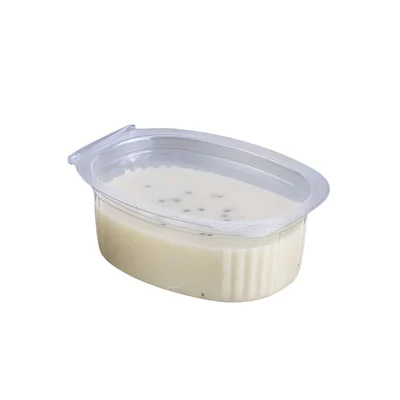 200pcs, 35ml Mini Dip Sauce, Chutney Packaging Cups with Attached Lid
