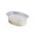 200pcs, 35ml Mini Dip Sauce, Chutney Packaging Cups with Attached Lid