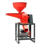 Disc Mill Crusher & Flour Mill/Pulverizer Machine with 3 HP Motor, 30-40 Kg/Hr Capacity