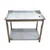 Vinayak Machine 45 X 24 X 34 inch Dish Landing Table with 1 Undershelf and Stainless Steel Body