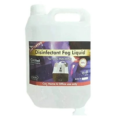 Air Fumigation Fogging liquid solution For Car, Home, Office, Restaurant, Hospitals Factories (5 liter)