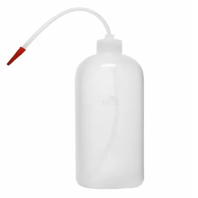 SBT Polypropylene Wash Bottle with Screw Cap and Flexible Tube , 250ml Capacity for Dispensing Liquid
