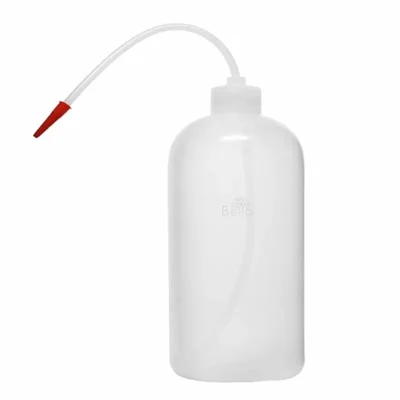 Bello Polypropylene Wash Bottle with Screw Cap and Flexible Tube , 250ml Capacity for Dispensing Liquid