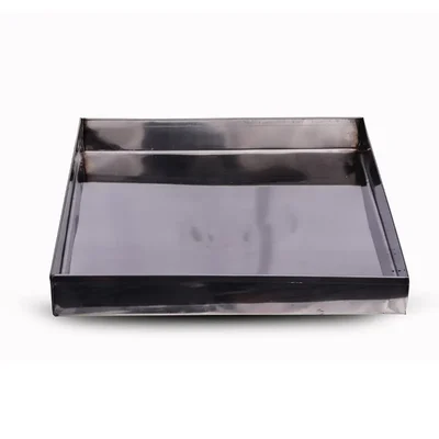 Stainless Steel Rectangular Multi-Purpose Display Tray For Shops (Size-13 X 11 Inch)