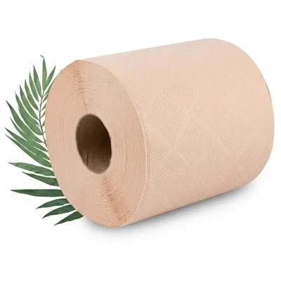 JRT 225m Bamboo Jumbo Roll Tissue Disposable Eco Soft 2 ply for Picnic Travel Food Truck Kitchen Absorbent Wipes(Pack-10)
