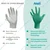 Ansell 100 pcs of TouchNTuff 92-605 High Chemical Resistance and Mechanical Protection Disposable Nitrile Gloves(Size-M)