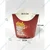 100 Pcs Multi Color Disposable French Fries Snack Holder for Party, Picnic, Delivery & Takeaway