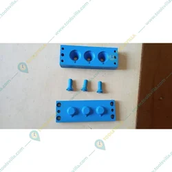 1.5" Inch Diya Mould With clutch set for 3 Diya Making Machine