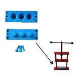 1.5" Inch Diya Mould With clutch set for 3 Diya Making Machine