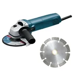 DIY Angle Grinder 100mm, 670w combo with marble cutting blade