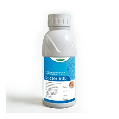 Katyayani Doctor 505 Chlorpyriphos 50% + Cypermethrin 5% EC Insecticide For Plants (Quantity-100 ML (100 ML x 1))