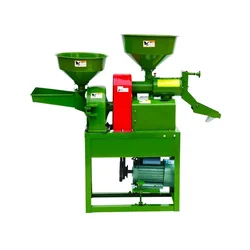 Domestic Combined Rice Mill and Pulverizer with 3HP Electric Motor
