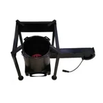 Highly Efficient Domestic Cooking Stove 8 x 8 x 11 Inches MW5 With Ashtray, MS Body for Kitchens, Rural areas, Camping