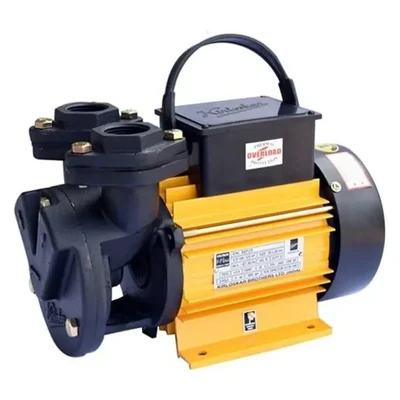 Kirloskar 1 HP Single Phase Self Priming Monoblock Pump, 50m Max. Head, 25X25mm (V FLOW-1) - 1 Year Warranty