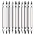 Dongcheng 10 Pcs 100 mm Double Head Philips Screwdriver Bit Set