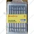 Dongcheng 10 Pcs 100 mm Double Head Philips Screwdriver Bit Set