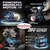 Dongcheng 12.7 mm (1/2") 20V Cordless Impact Wrench with battery, Charger & Accessories (DCPB298)