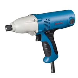 Dongcheng 300 Watt Electric Impact Screwdriver with Accessories, 2200 RPM (DPL8)