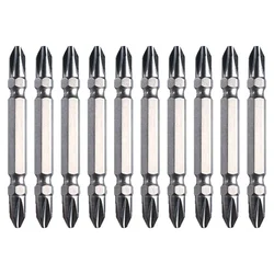 Dongcheng 10 Pcs 65 mm Double Head Philips Screwdriver Bit Set