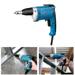 Dongcheng 6 mm Electric Screwdriver 710 W & 4300 RPM (DPL6)