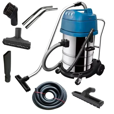 Dongcheng 80L, 3200W Wet and Dry Vacuum Cleaner With All Required Accessories (DVC80)