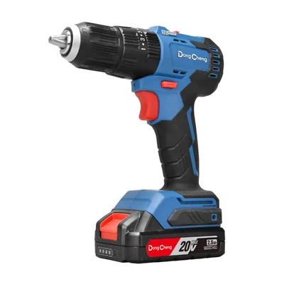 Dongcheng 13mm 20V Cordless Brushless Impact Hammer Driver Drill With Battery & Charger, Max. Torque 50 N.m (DCJZ2050i)