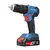 Dongcheng 13mm 20V Cordless Brushless Impact Hammer Driver Drill With Battery & Charger, Max. Torque 50 N.m (DCJZ2050i)