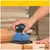 Dongcheng 100x110mm 240 Watt Orbital Sander For Sanding, Cleaning, Deburring & Grinding, 14000/Min (DSB03-100S)