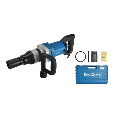 Dongcheng 25.4×25.4mm 1050 Watt M24-M30mm Bolt Size Electric Impact Wrench, Max. Torque 900 Nm (DPB30)