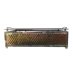 Golden Frame 18x36x11 Inch Gas Operated Dosa Bhatti With Steel Body For Commercial Canteen