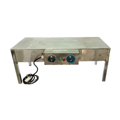 Commercial 15x30 Inch Electric Dosa Bhatti with MCB and 5mm Stainless Steel Plate