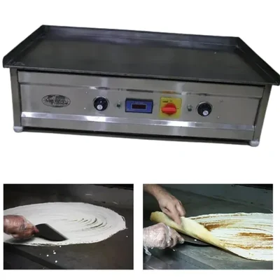 Electric 4.5kw Table Top Dosa Bhatti 10mm Plate,15*34*12 inch Size