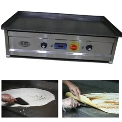 Electric 4.5kw Table Top Dosa Bhatti 10mm Plate,15*34*12 inch Size