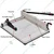 Dotpot 17 Inch Guillotine Paper Trimmer and Cutter For A3+ Paper Size, 400 Sheets Capacity