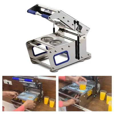 80/95mm Double Dia Cup & Glass Sealing Machine, 600W