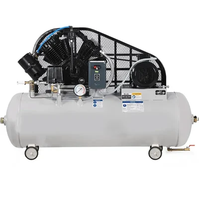 Heavy Duty 220 Litres Double Piston Single Phase Air Compressor With 2 HP Copper Motor