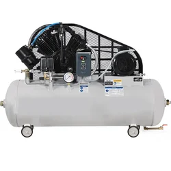 Heavy Duty 220 Litres Double Piston Single Phase Air Compressor With 2 HP Copper Motor