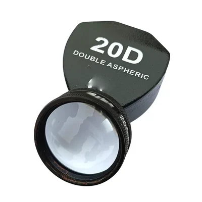 Bexco 20D Double Aspheric Lens, Working Distance 47mm for Use in Ophthalmoscopy