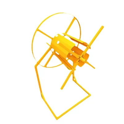 Heavy Duty Double Bearing Drip Pipe Winder For Holding Pipe Upto 300 Feet 