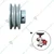 4 inch Double Belt Pulley for 12 inch and 14 inch Flour Mill