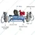 Double Bucket Milking Machine, 20x2 Liter With 3HP Motor