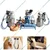 Double Bucket (25Lx2) Milking Machine with 3HP Motor, 6.5HP Engine and HTP