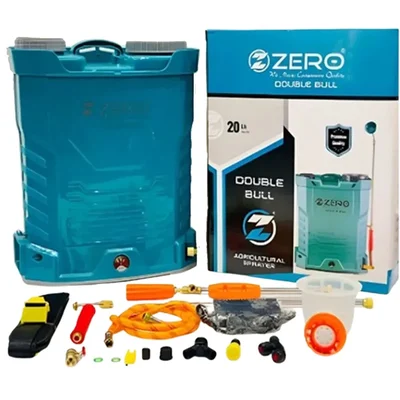 Zero Double Bull 20L Double Motor Battery Sprayer With 12V 14Ah Battery