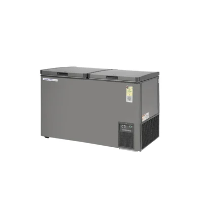 Voltas 295 Litres Convertible Double Chest Freezer With Roller Wheels, CVF320DA4-P2-PL, 3 Star
