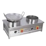  Electric Double Chulha Table Top (12 x 30 x 8 inch) 1.2 kW Power