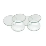 Cometek 50mm Double Concave and Double Convex Lens Set of 6 Optically Worked Glass Physics Lab Refraction