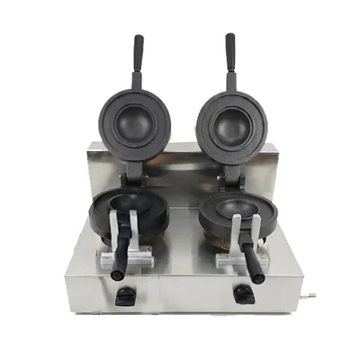 High Quality Indian SS Double Counter UFO Burger Maker Gas Operated With Non Stick Teflon Coating