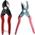 AGT Garden Tools Combo Kit of a Double-Cut Garden Cutter and a German Style Garden Pruner | Used for Gardening (2 Tools)