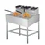 Heavy Duty 5L + 5L Electric Deep Fat Fryer with Stand